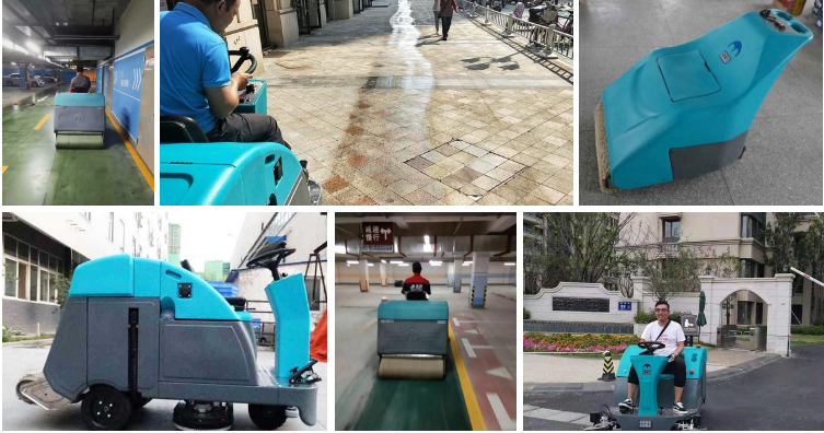电动扫地车正在为城市环卫工人带来人性化新体验